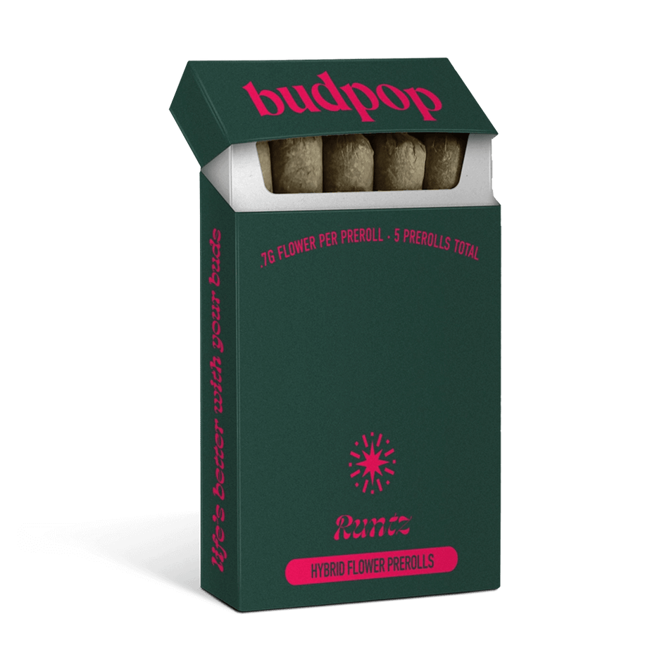 BudPop THCA Pre-Roll – Runtz