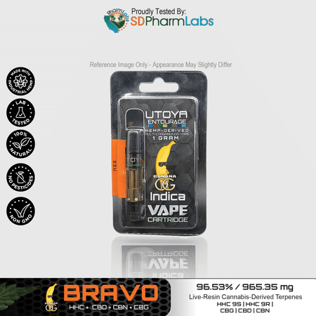 Utoya | Live Resin Delta 8 THC Vape Cartridge - 1g Best Sales Price - Vape Cartridges