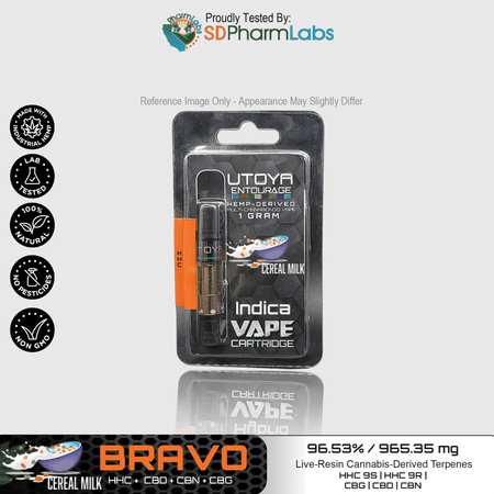 Utoya | Live Resin Delta 8 THC Vape Cartridge - 1g Best Sales Price - Vape Cartridges