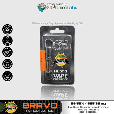 Utoya | Live Resin Delta 8 THC Vape Cartridge - 1g Best Sales Price - Vape Cartridges