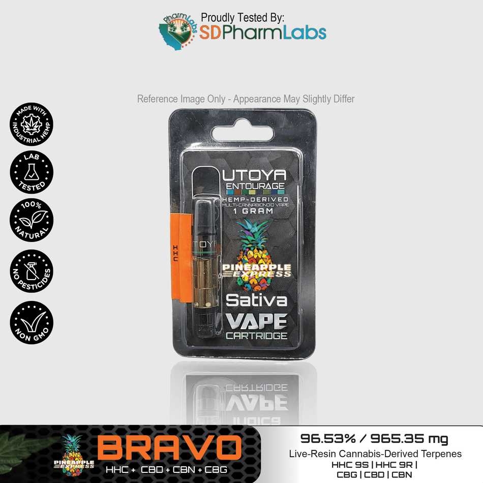Utoya | Live Resin Delta 8 THC Vape Cartridge - 1g Best Sales Price - Vape Cartridges