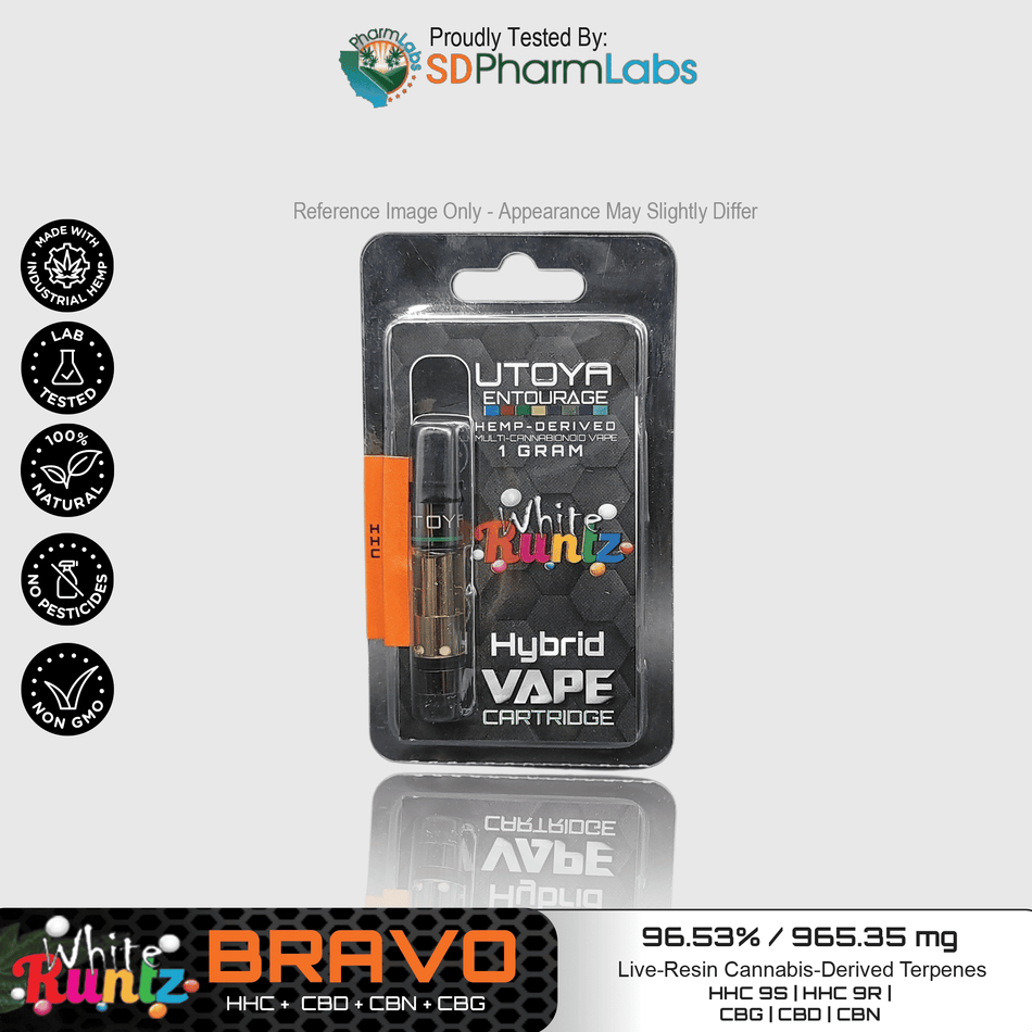 Utoya | Live Resin Delta 8 THC Vape Cartridge - 1g Best Sales Price - Vape Cartridges