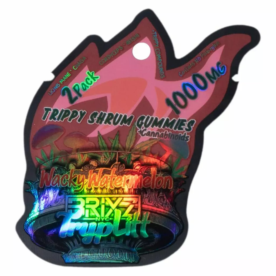 BRIXZ TrypLitt Nootropic Mushroom Gummies 2pc