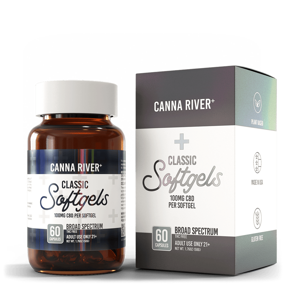 Canna River CBD Classic Softgels