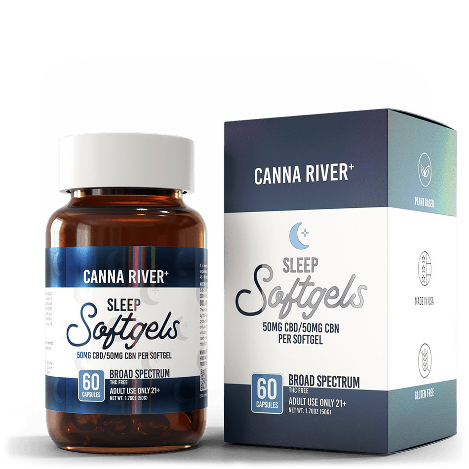 Canna River CBD Sleep Softgels