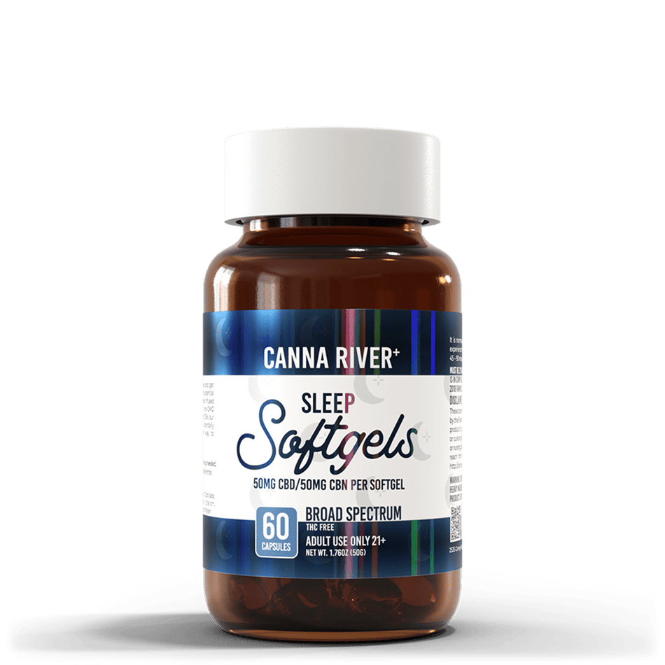 Canna River CBD Sleep Softgels