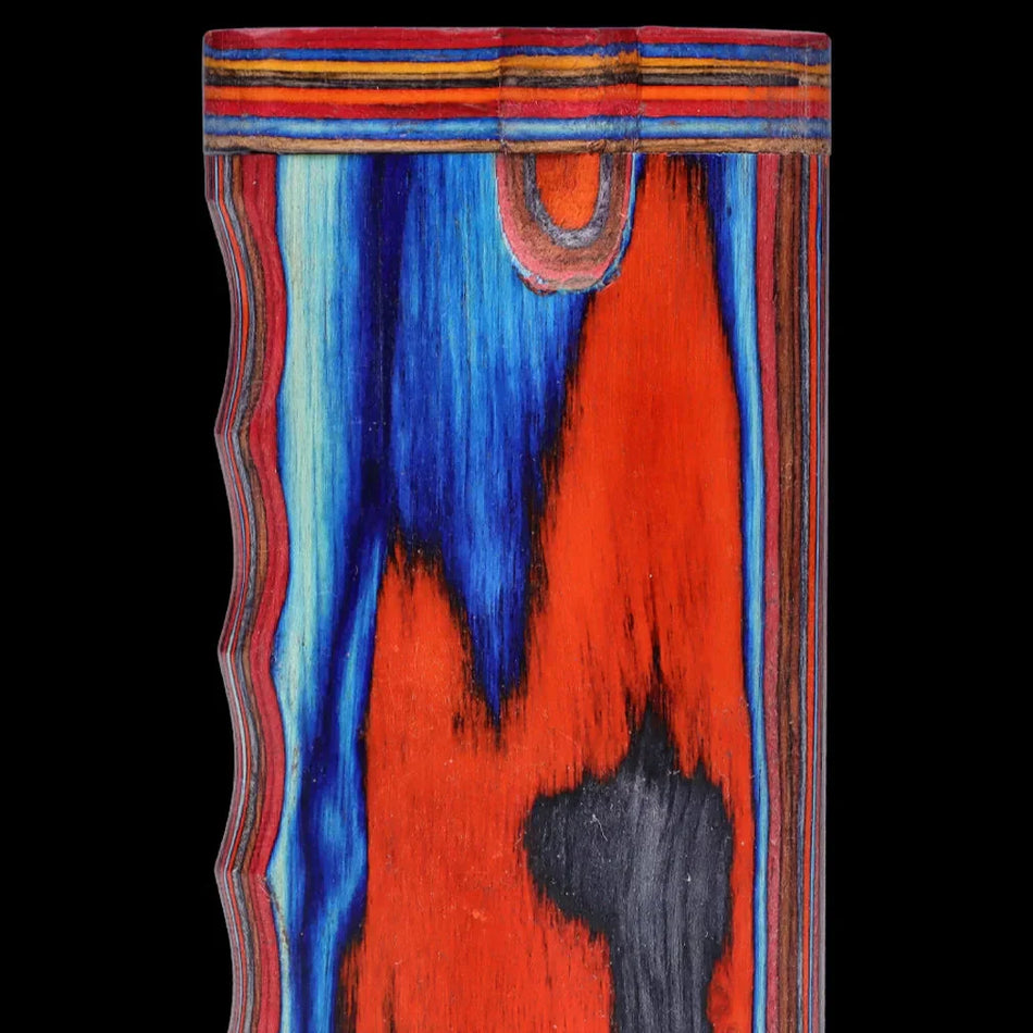 Smoke Cartel Colourful Wood Grain Dugout - Large