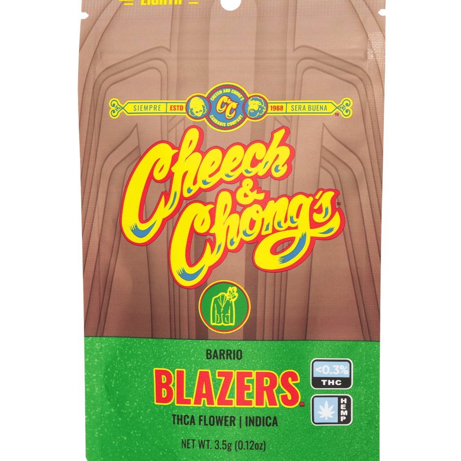 Cheech and Chongs Blazers – Barrio – THCa Eighth — Direct From Cheech & Chong