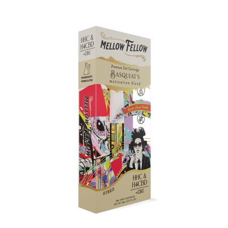 Mellow Fellow Basquiat's Motivation Blend 2ml Vape Cartridge Best Sales Price - Vape Cartridges
