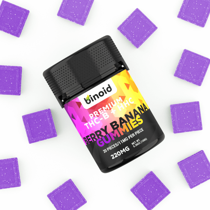 THC-B + HHC Gummies – Berry Banana (RELEASE SALE) Best Sales Price - Gummies