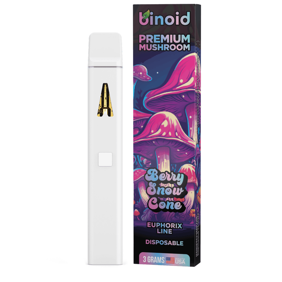Binoid On Sale: Mushroom Disposable Vapes – 3 Gram
