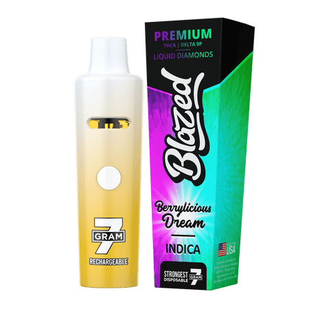 Blazed 7 Gram THCA + Delta 9B Disposable Vape Best Sales Price - Vape Pens