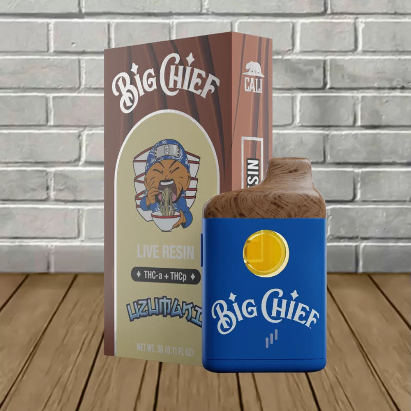 Big Chief THCa + THCp 3g Disposable Vape