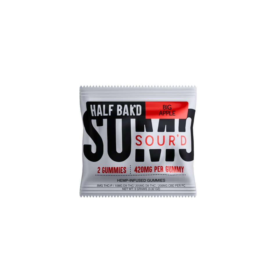 Half Bak’d Big Apple | SOUR'D SUMO Gummies