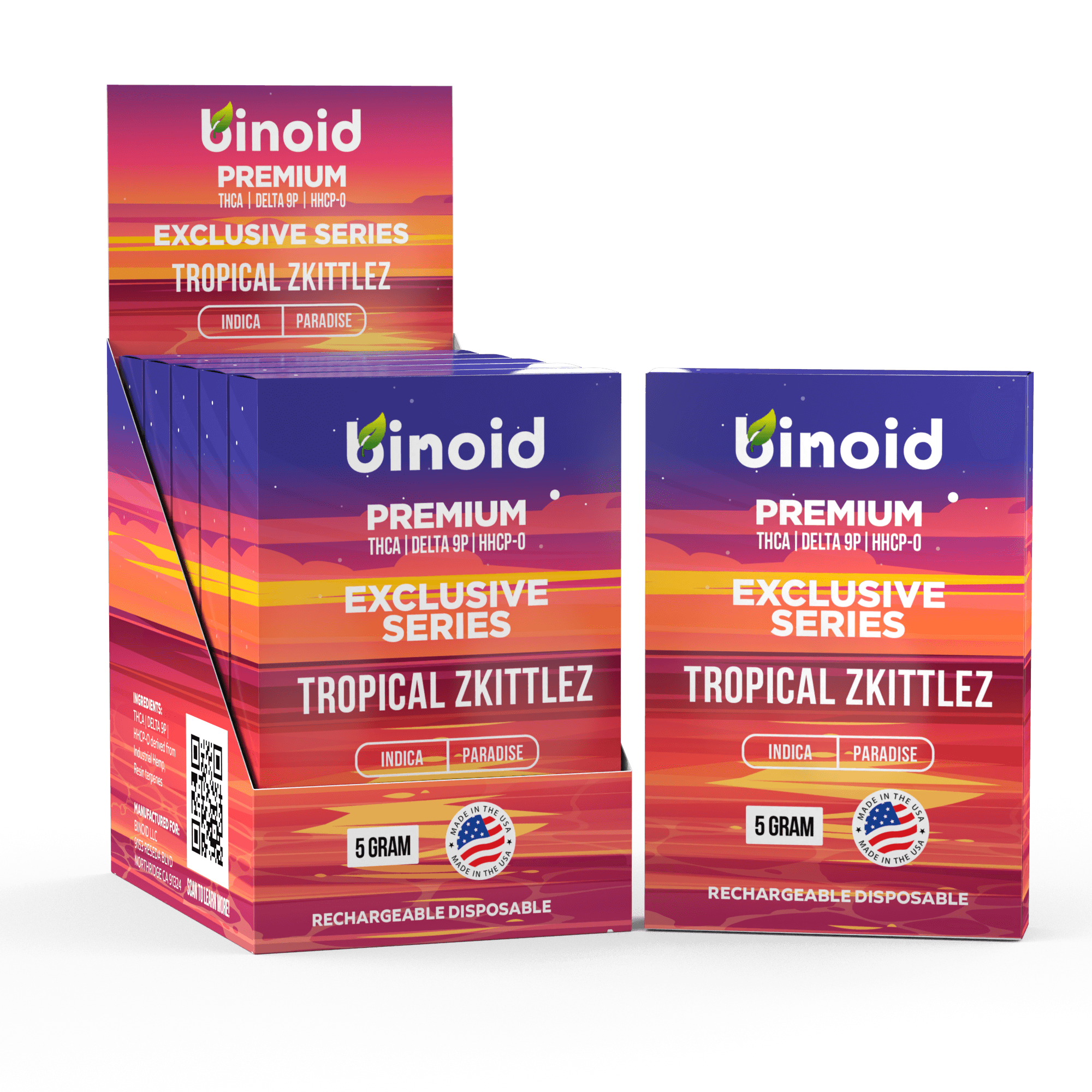 Binoid 5 Gram THCA Disposable Vape - Exclusive Series Best Sales Price - Vape Pens