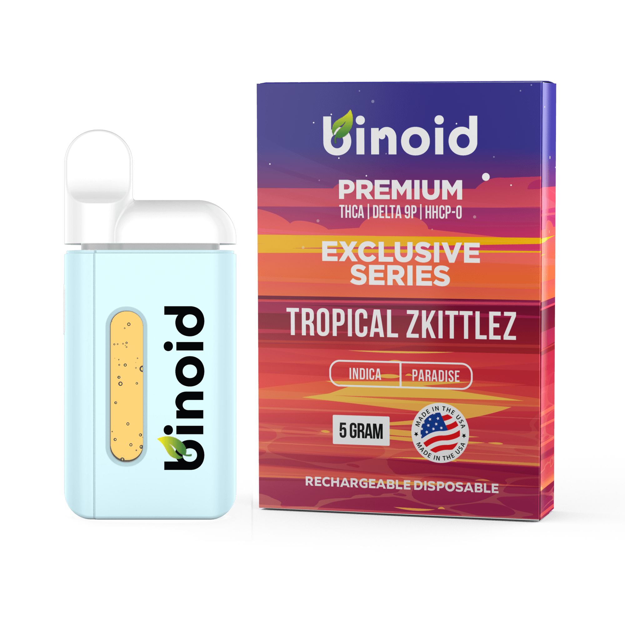 Binoid 5 Gram THCA Disposable Vape - Exclusive Series Best Sales Price - Vape Pens