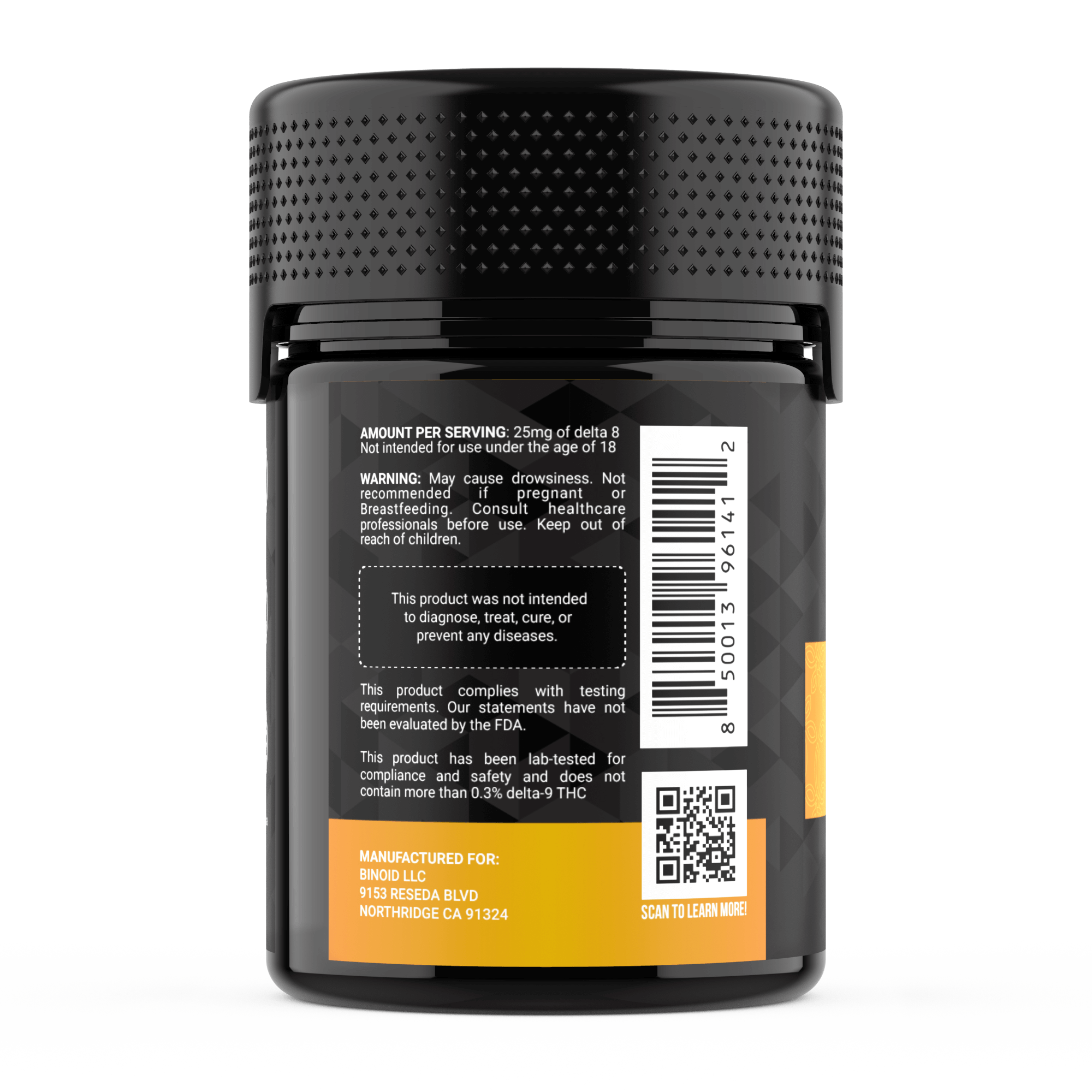 Binoid Delta 8 THC Gummies - Peach Dream Best Sales Price - Gummies