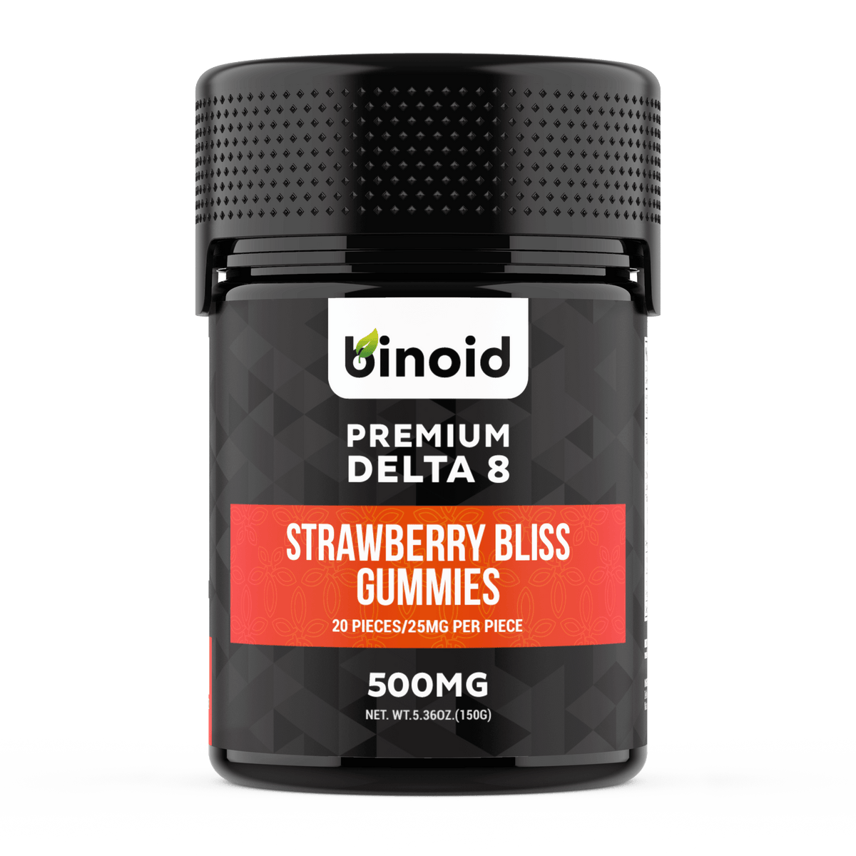 Binoid Delta 8 THC Gummies - Strawberry Bliss Best Sales Price - Gummies