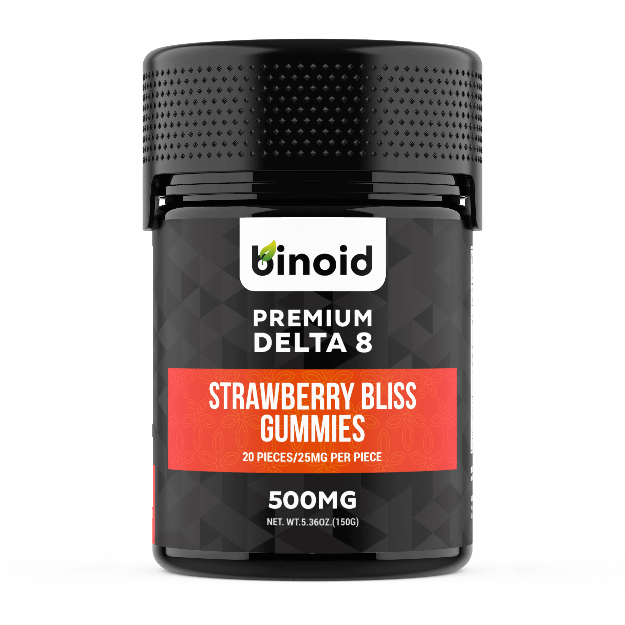 Binoid Delta 8 THC Gummies - Strawberry Bliss Best Sales Price - Gummies