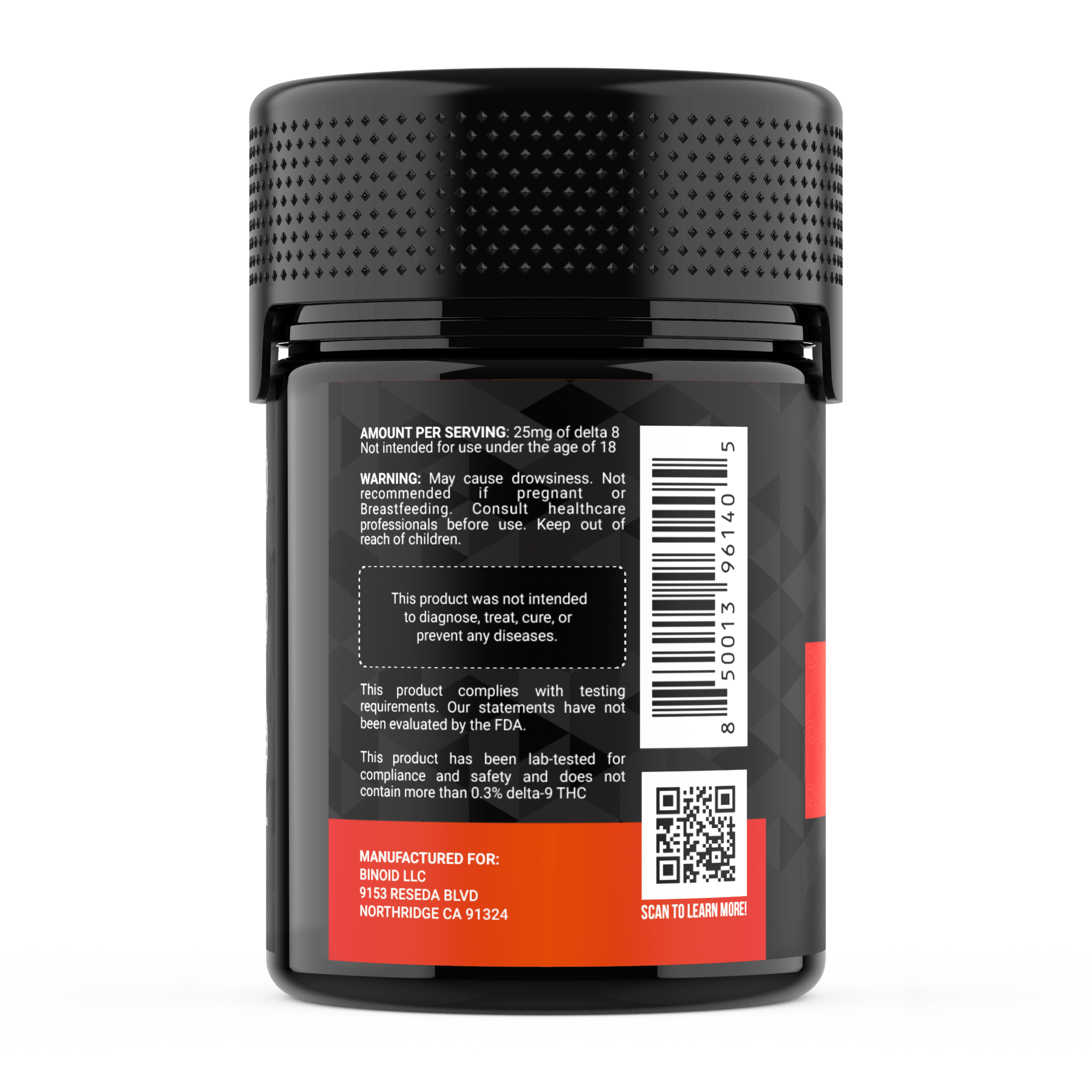 Binoid Delta 8 THC Gummies - Strawberry Bliss Best Sales Price - Gummies