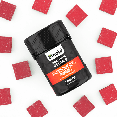 Binoid Delta 8 THC Gummies - Strawberry Bliss Best Sales Price - Gummies