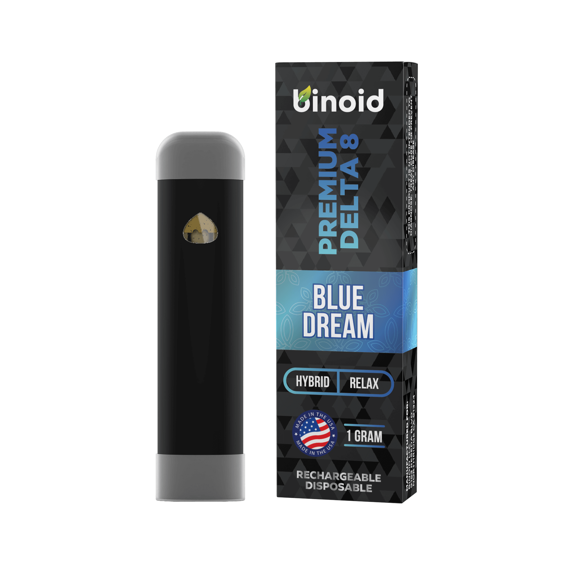 Binoid Delta 8 THC Vape Cartridge - Blue Dream Best Sales Price - Vape Cartridges