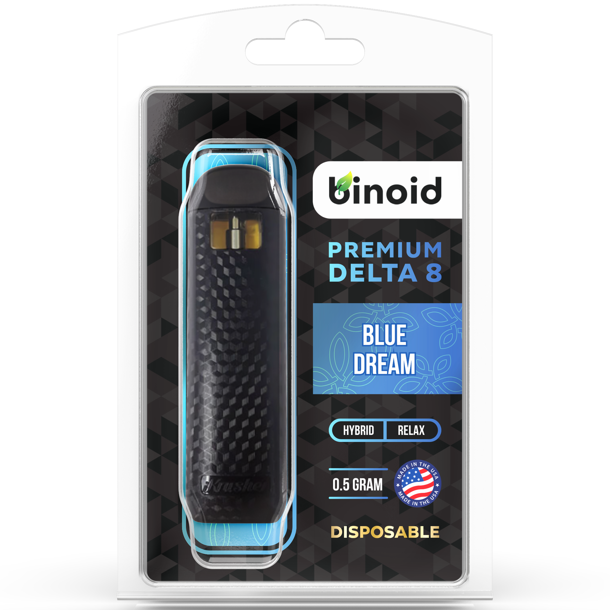 Binoid Delta 8 THC Vape Cartridge - Blue Dream Best Sales Price - Vape Cartridges