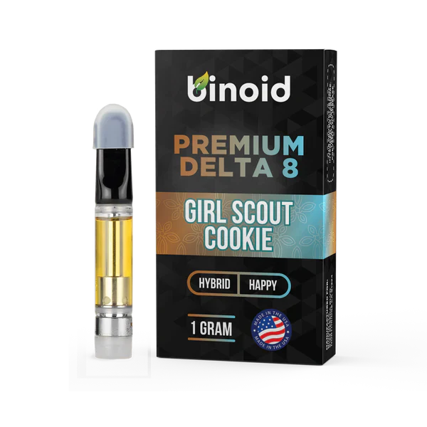 Binoid Delta 8 THC Vape Cartridge Girl Scout Cookie Best Sales Price - Vape Cartridges