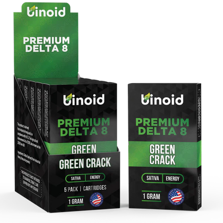 Binoid Delta 8 THC Vape Cartridge Green Crack Best Sales Price - Vape Cartridges