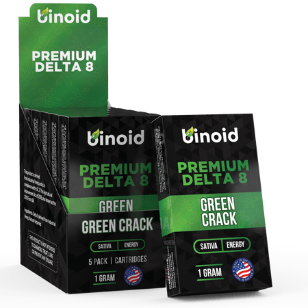 Binoid Delta 8 THC Vape Cartridge - Green Crack Best Sales Price - Vape Cartridges