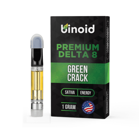 Binoid Delta 8 THC Vape Cartridge - Green Crack Best Sales Price - Vape Cartridges