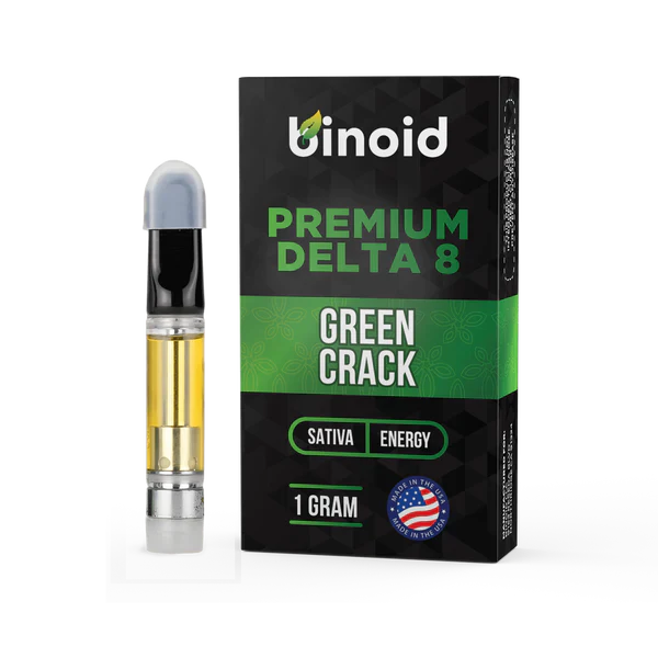 Binoid Delta 8 THC Vape Cartridge Green Crack Best Sales Price - Vape Cartridges
