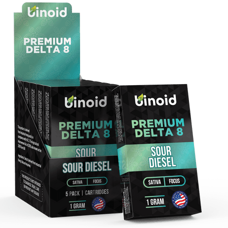Binoid Delta 8 THC Vape Cartridge - Sour Diesel Best Sales Price - Vape Cartridges