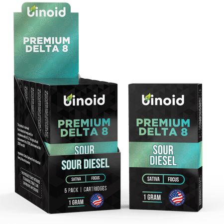 Binoid Delta 8 THC Vape Cartridge - Sour Diesel Best Sales Price - Vape Cartridges