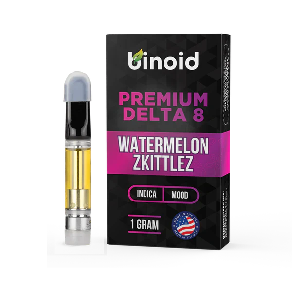 Binoid Delta 8 THC Vape Cartridge Watermelon Zkittlez Best Sales Price - Vape Cartridges