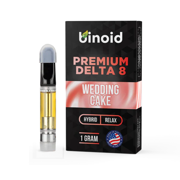 Binoid Delta 8 THC Vape Cartridge Wedding Cake Best Sales Price - Vape Cartridges