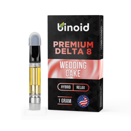 Binoid Delta 8 THC Vape Cartridge - Wedding Cake Best Sales Price - Vape Cartridges