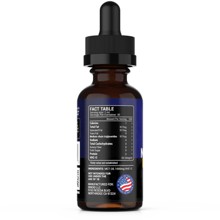 Binoid HHC-O Tincture - 1000mg Best Sales Price - Tincture Oil