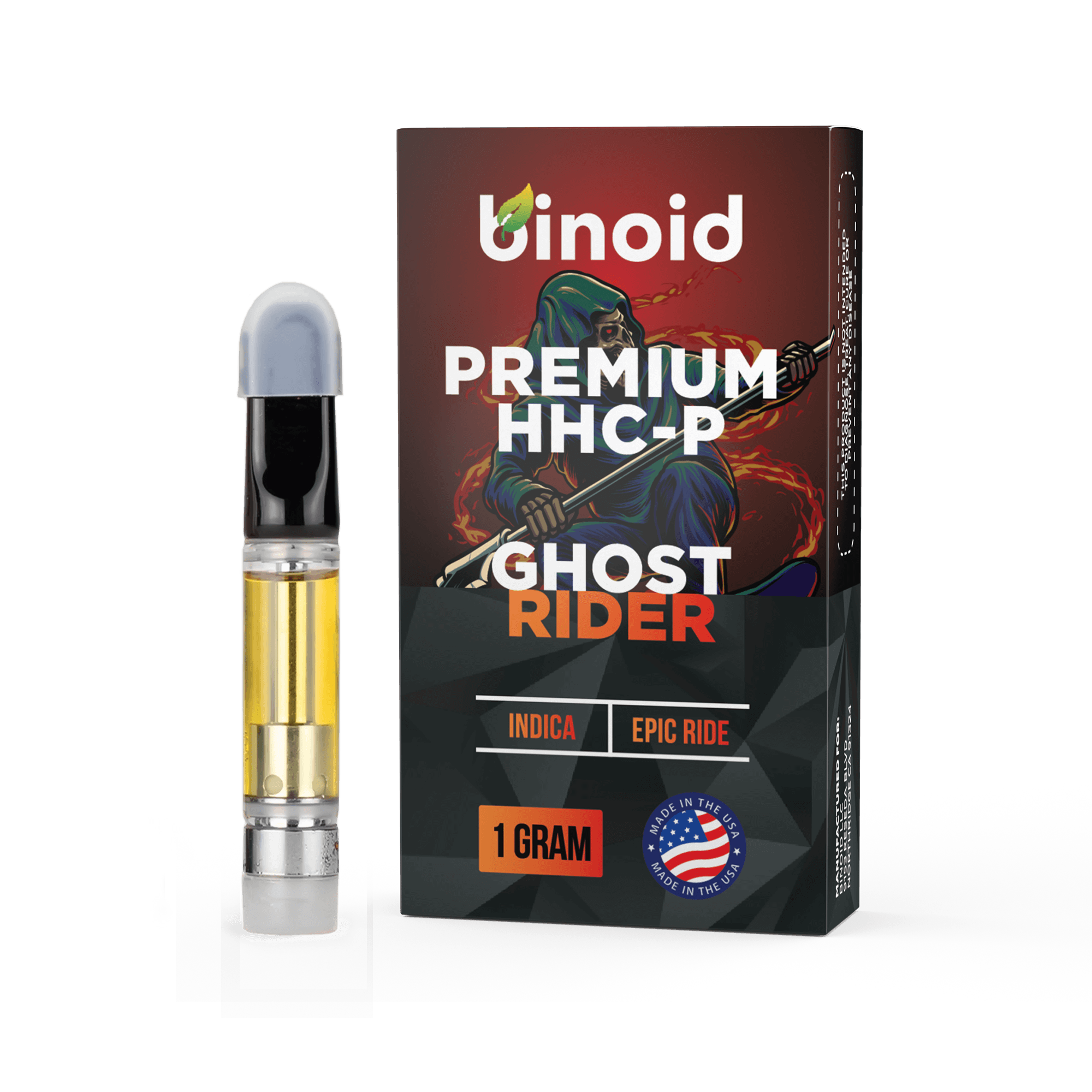 Binoid HHC-P Vape Cartridge - Ghost Rider Best Sales Price - Vape Cartridges