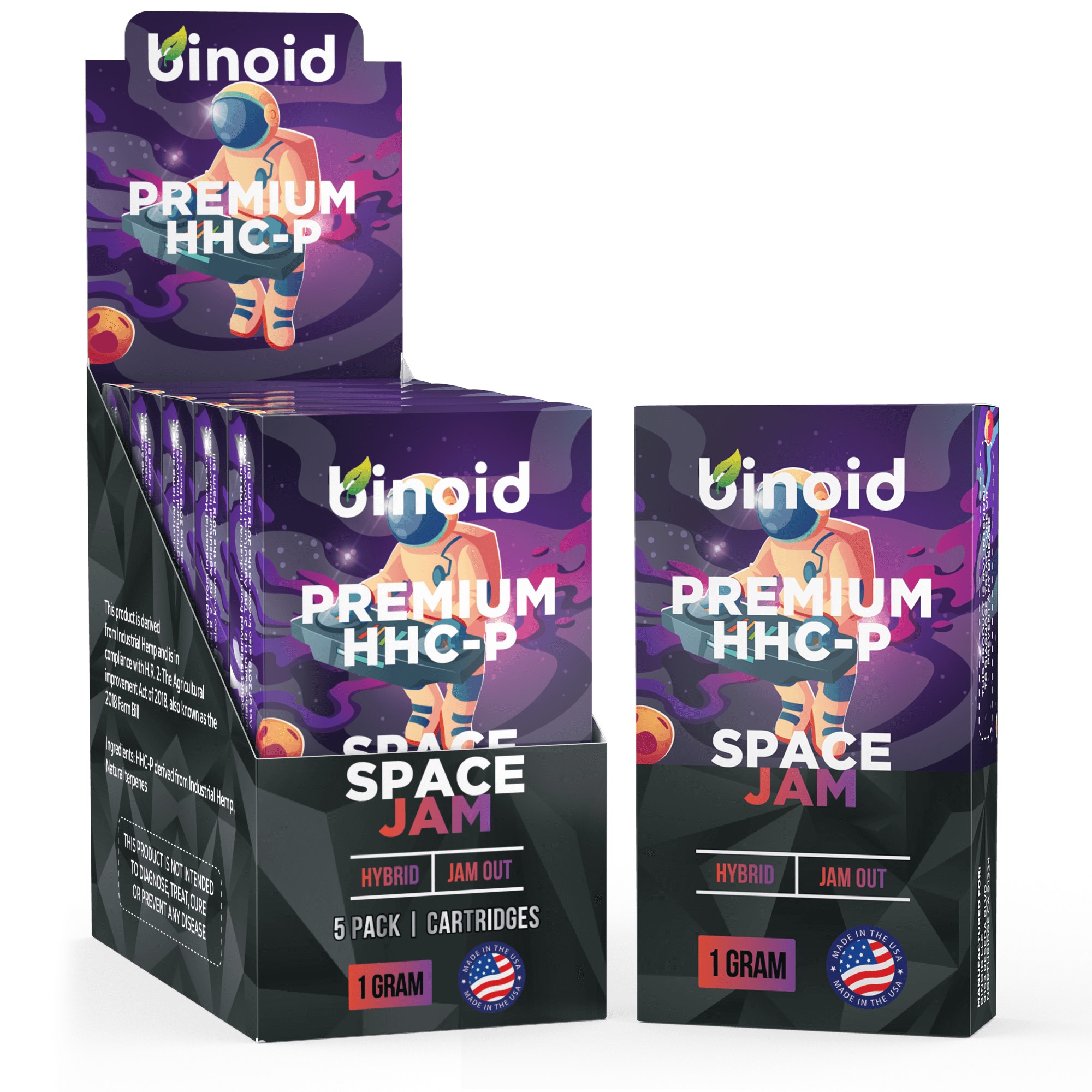 Binoid HHC-P Vape Cartridge - Space Jam Best Sales Price - Vape Cartridges