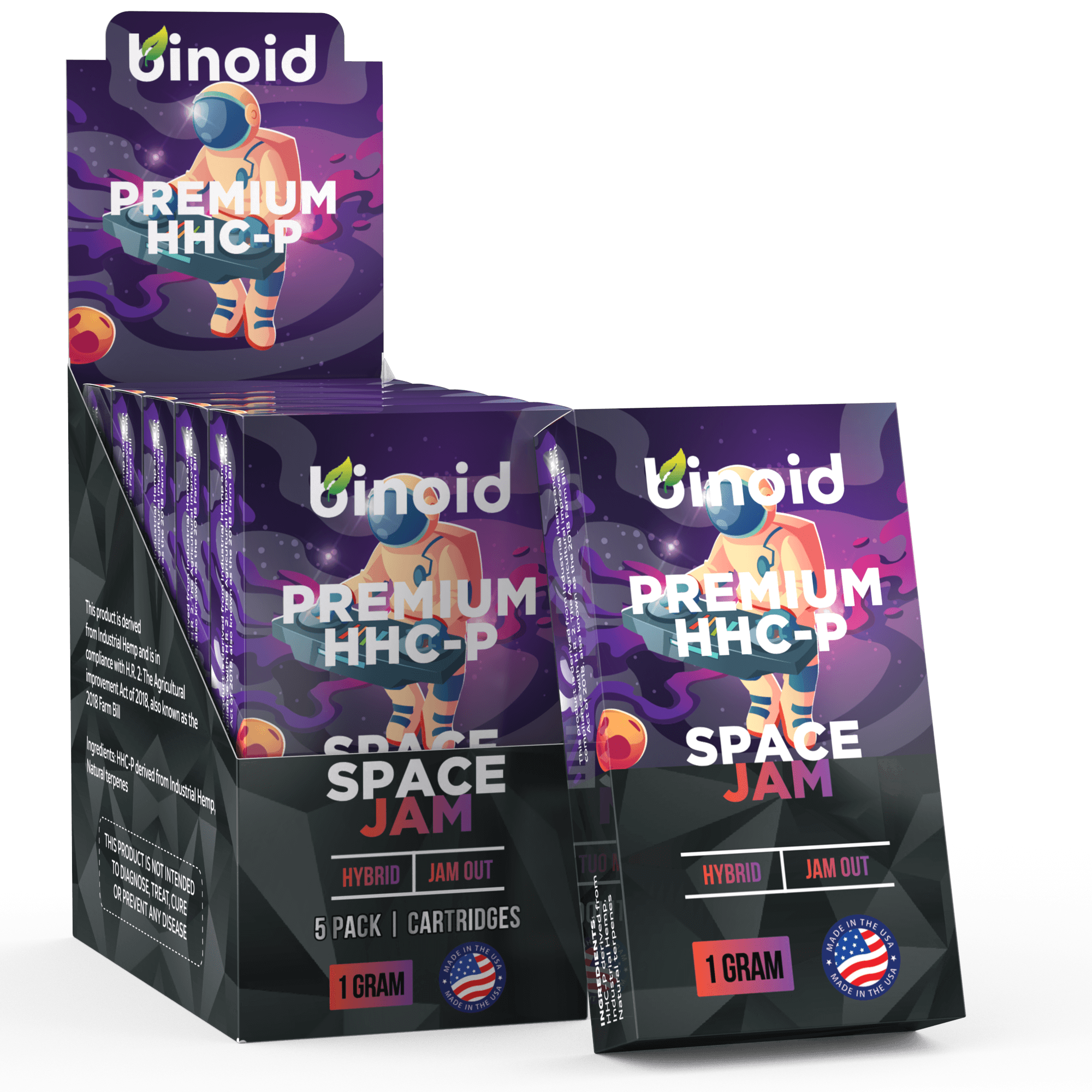 Binoid HHC-P Vape Cartridge - Space Jam Best Sales Price - Vape Cartridges