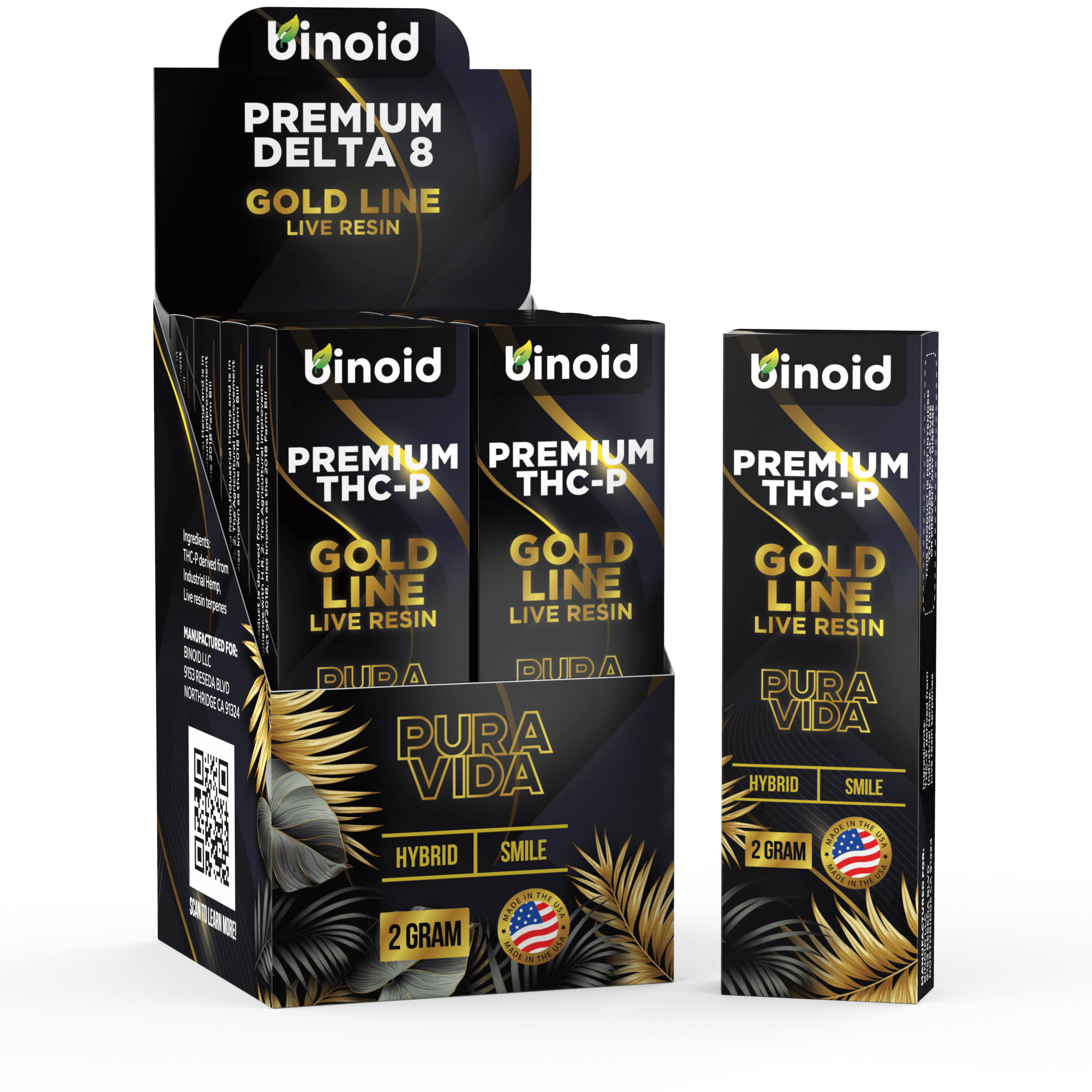 Binoid Live Resin Rechargeable Disposable (2g) Best Sales Price - Vape Pens