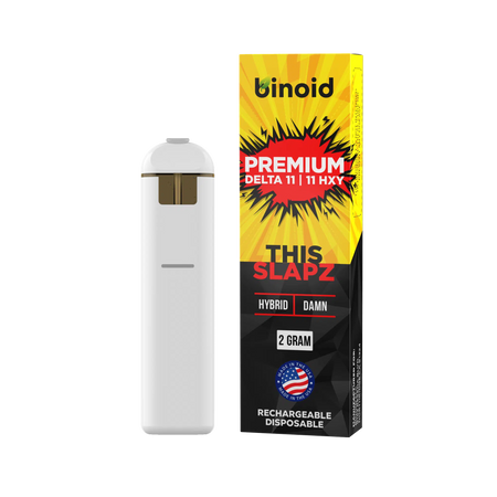 Binoid Premium Delta-11 + 11-Hxy Disposables (2g) Best Sales Price - Vape Pens