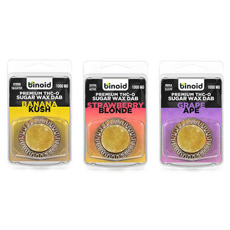 Binoid THC-O Sugar Wax Dabs - Bundle Best Sales Price - Bundles