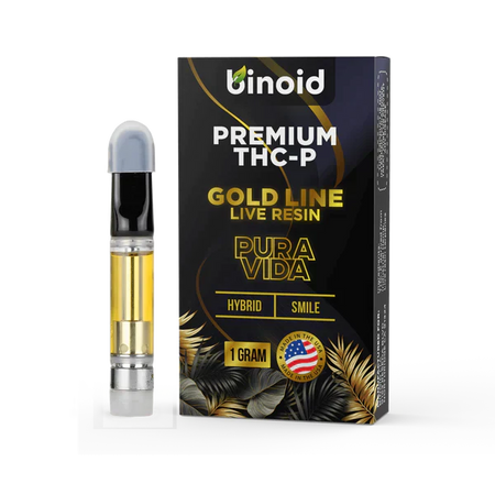 Binoid THC-P Live Resin Vape Cartridge - Pura Vida Best Sales Price - Vape Cartridges
