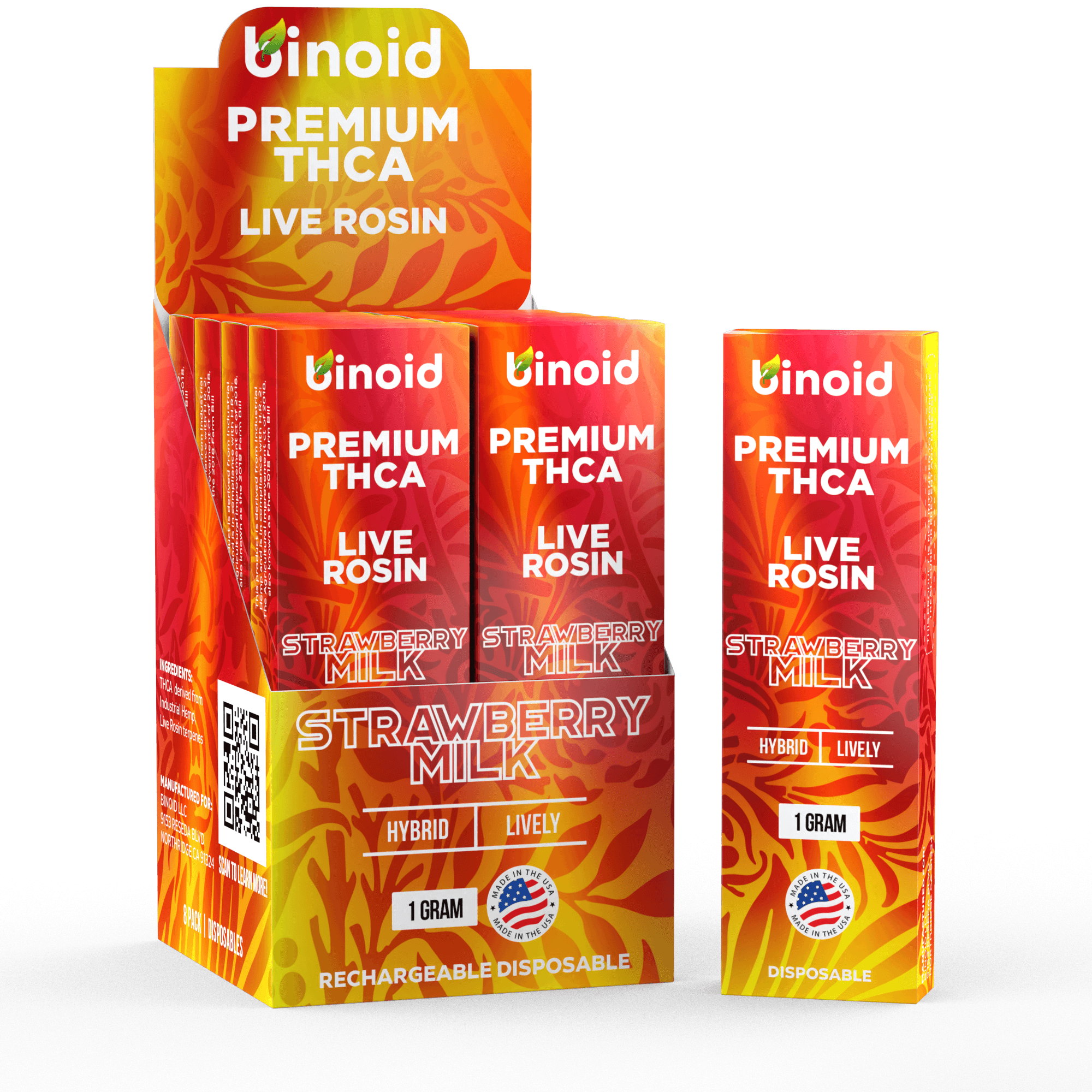 Binoid 1 Gram THCA Disposable Vapes – Live Rosin Best Sales Price - Vape Pens