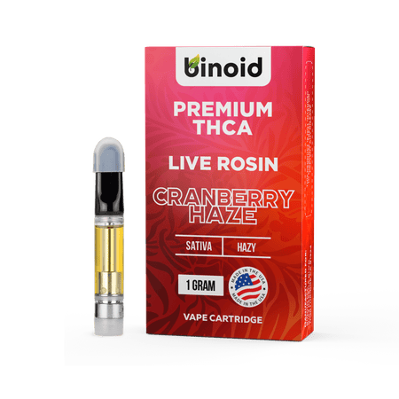 Binoid THCA Vape Cartridge - Live Rosin Best Sales Price - Vape Cartridges