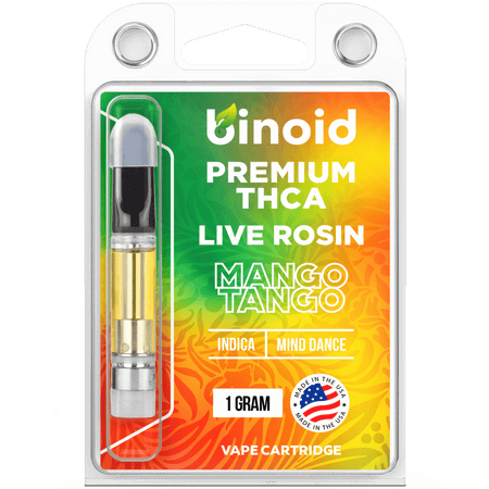 Binoid THCA Vape Cartridge - Live Rosin Best Sales Price - Vape Cartridges