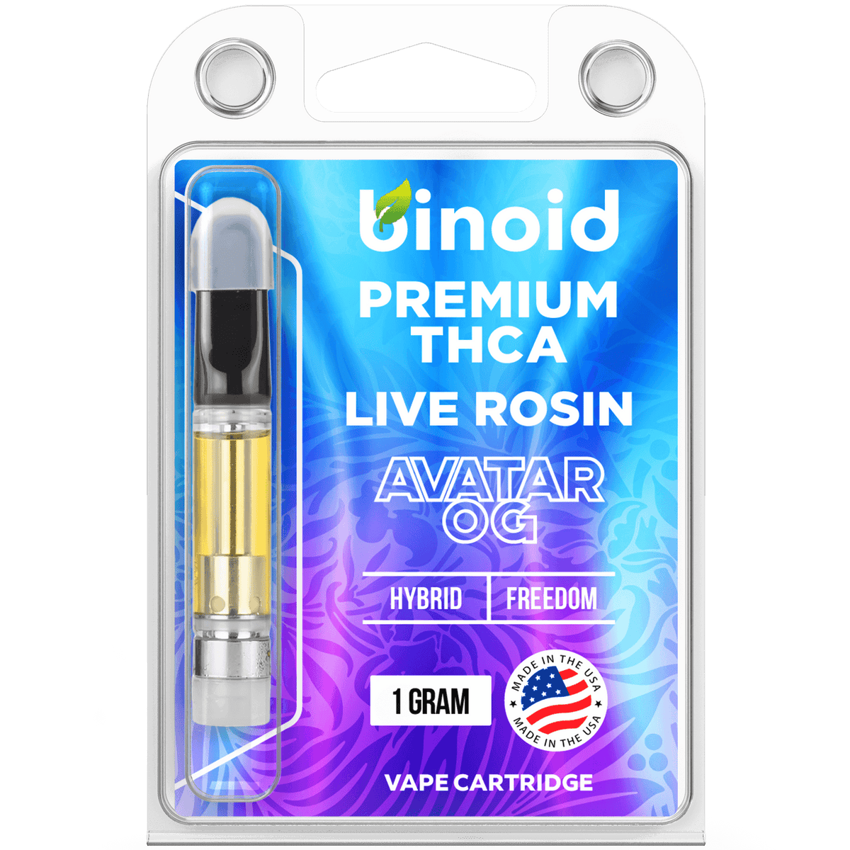 Binoid THCA Vape Cartridge - Live Rosin Best Sales Price - Vape Cartridges
