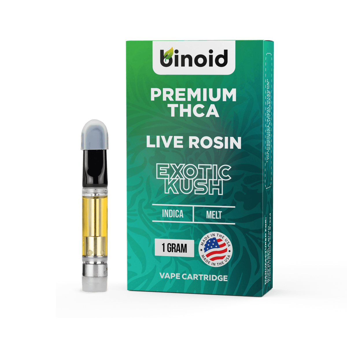 Binoid THCA Vape Cartridge - Live Rosin Best Sales Price - Vape Cartridges